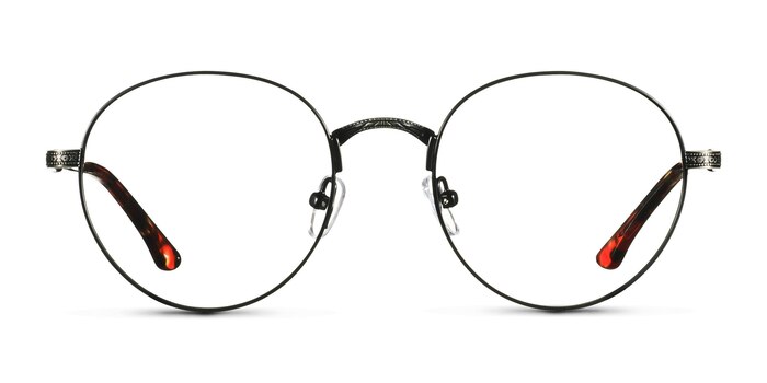 Fitzgerald Black & Tortoise Métal Montures de lunettes de vue d'EyeBuyDirect