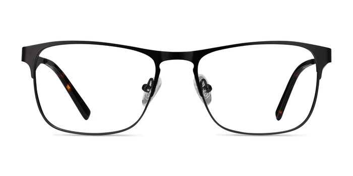 Bethnal Green Black Metal Eyeglass Frames from EyeBuyDirect