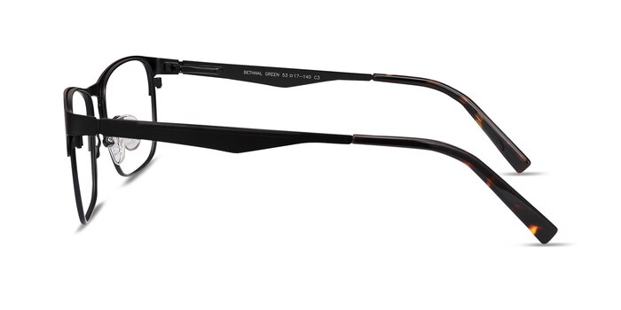 Bethnal Green Black Metal Eyeglass Frames from EyeBuyDirect