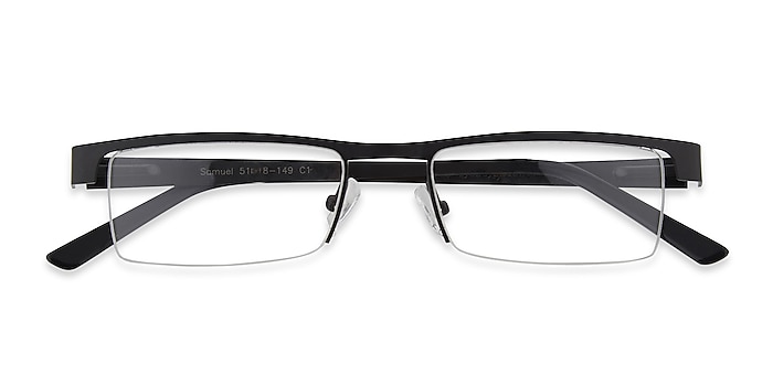 Black Samuel -  Metal Eyeglasses