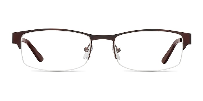 Mark Coffee Metal Eyeglass Frames from EyeBuyDirect