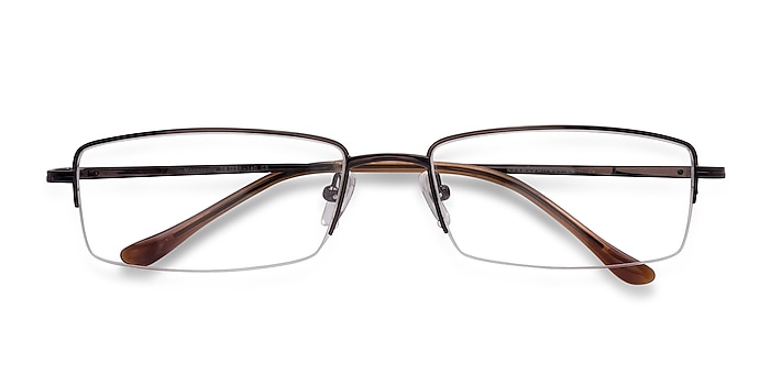 Brown Minneapolis -  Metal Eyeglasses