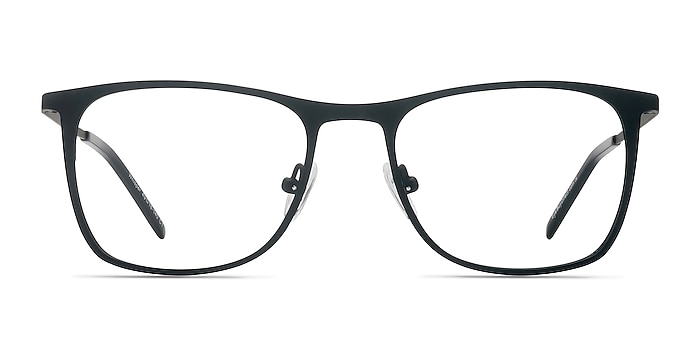 Whisper Matte Black Métal Montures de lunettes de vue d'EyeBuyDirect
