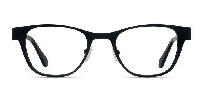 Lullaby Black Metal Eyeglass Frames from EyeBuyDirect
