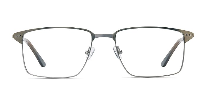 Absolute Green Metal Eyeglass Frames from EyeBuyDirect
