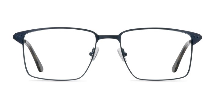 Absolute Bleu marine  Métal Montures de lunettes de vue d'EyeBuyDirect