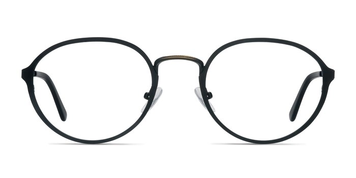 Come Around Noir Métal Montures de lunettes de vue d'EyeBuyDirect