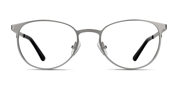 Joan Silver Metal Eyeglass Frames from EyeBuyDirect