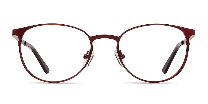 Joan Red Metal Eyeglass Frames from EyeBuyDirect