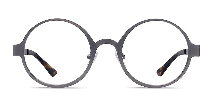 Afternoon Gunmetal Métal Montures de lunettes de vue d'EyeBuyDirect