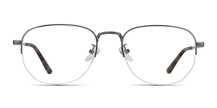 Ritual Gunmetal Metal Eyeglass Frames from EyeBuyDirect