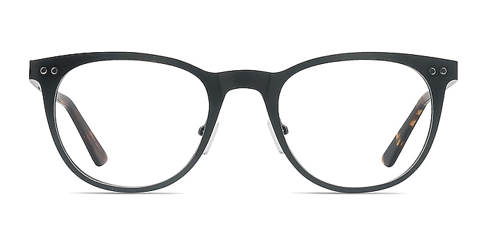 Lyrics Noir Métal Montures de lunettes de vue d'EyeBuyDirect