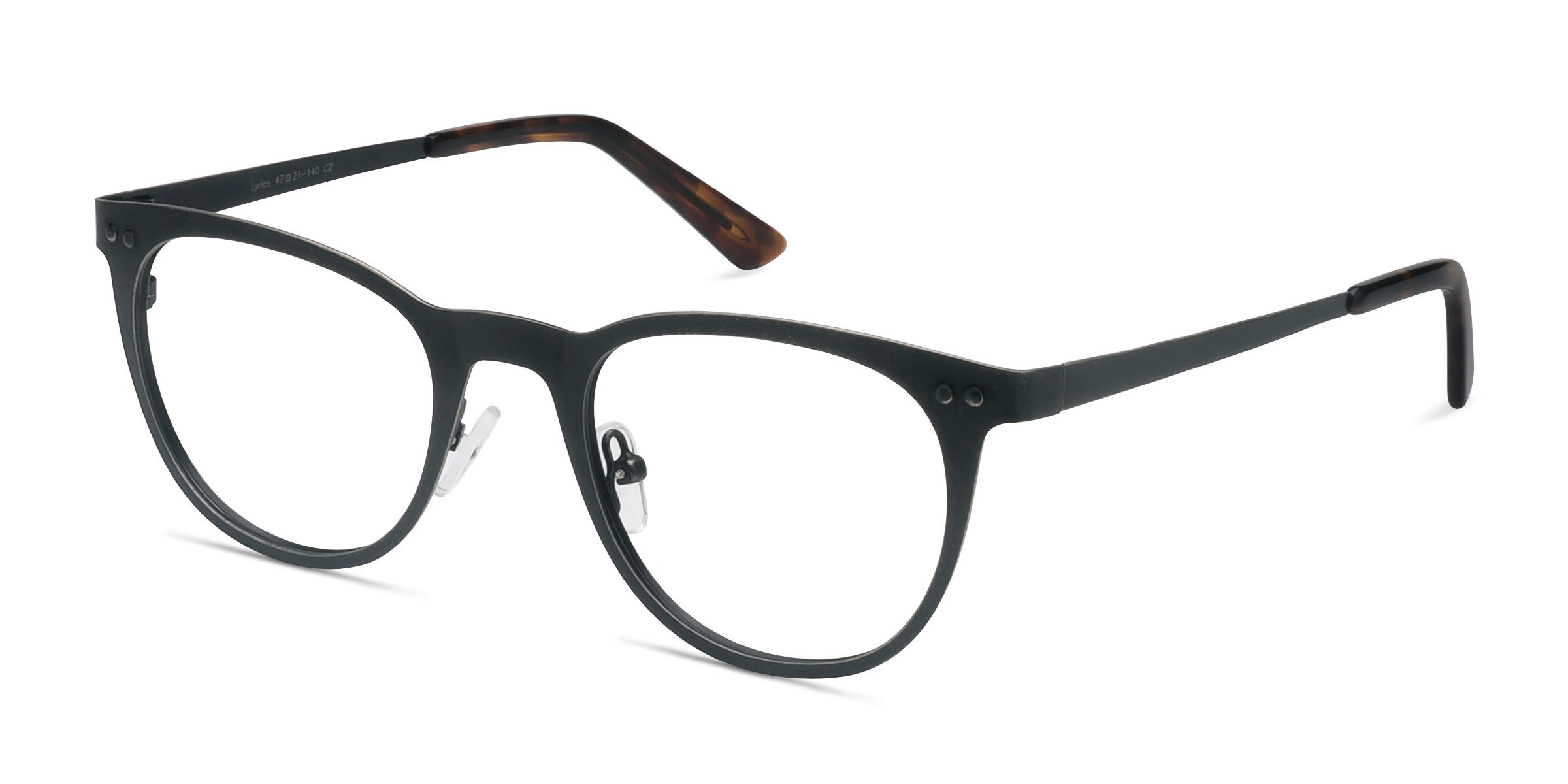 Lyrics Round Black Full Rim Eyeglasses Eyebuydirect
