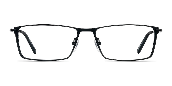Nouvel Noir Métal Montures de lunettes de vue d'EyeBuyDirect