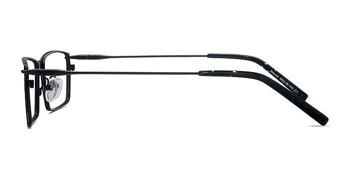 Nouvel Noir Métal Montures de lunettes de vue d'EyeBuyDirect