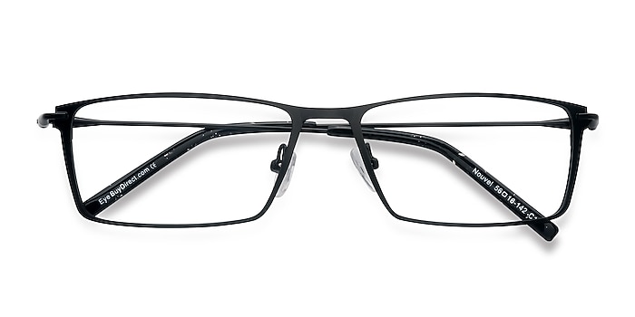 Black Nouvel -  Metal Eyeglasses