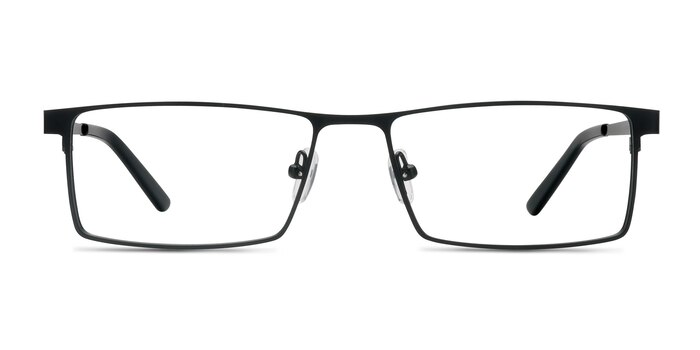 Herald Noir Métal Montures de lunettes de vue d'EyeBuyDirect