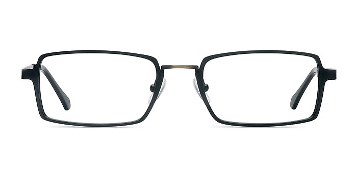 Venturi Noir Métal Montures de lunettes de vue d'EyeBuyDirect
