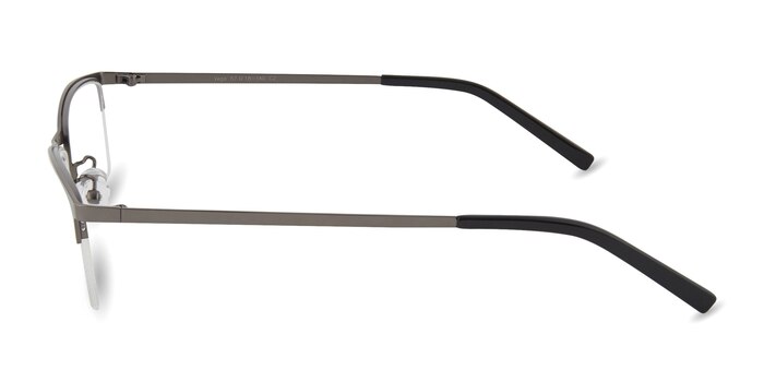 Vega Gunmetal Métal Montures de lunettes de vue d'EyeBuyDirect