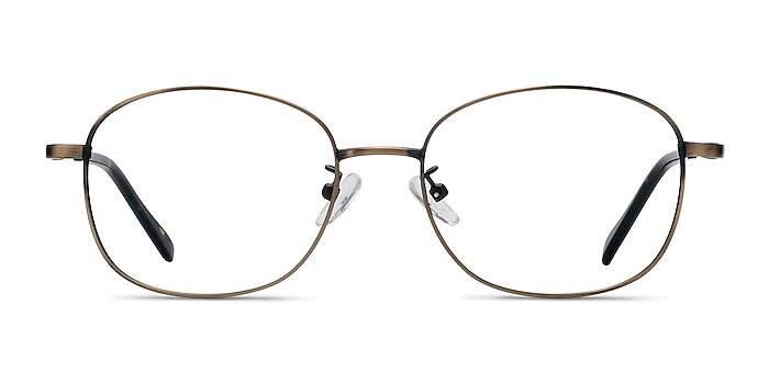 Behold Bronze Metal Eyeglass Frames from EyeBuyDirect