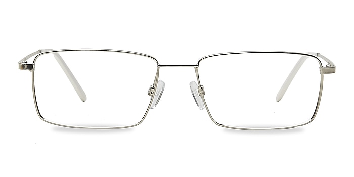 Falcon Silver Metal Eyeglass Frames from EyeBuyDirect