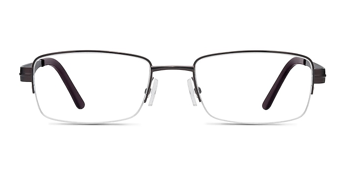 Renzo Coffee Metal Eyeglass Frames from EyeBuyDirect