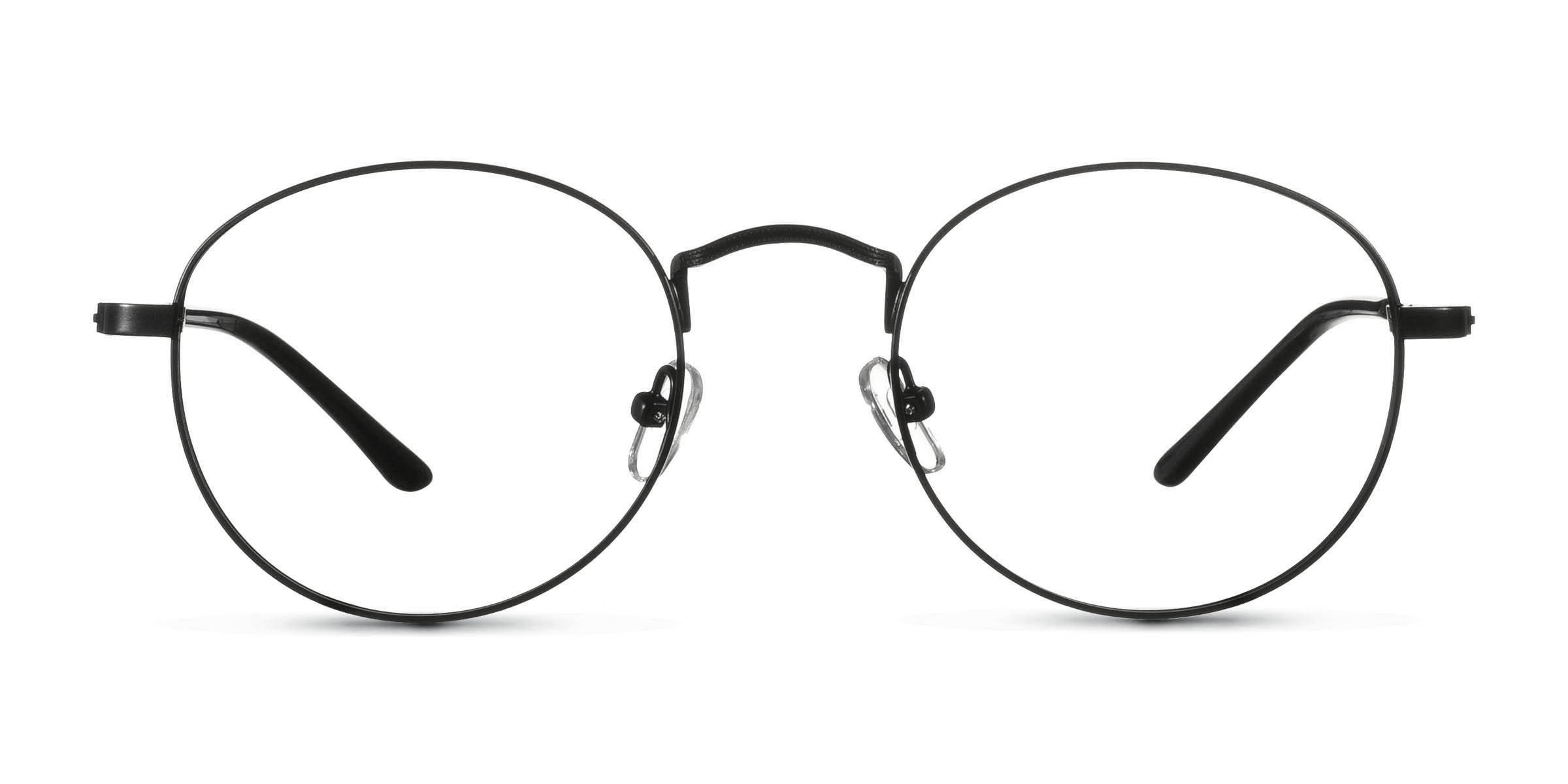 Cupertino Round Black Full Rim Eyeglasses Eyebuydirect