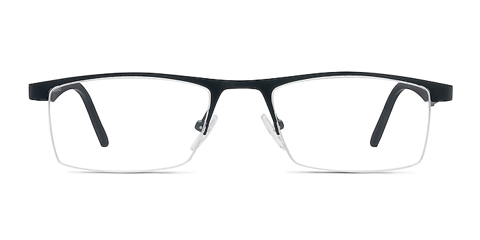 Singapore Black Metal Eyeglass Frames from EyeBuyDirect