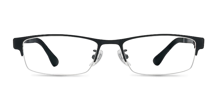 3320 Black Metal Eyeglass Frames from EyeBuyDirect