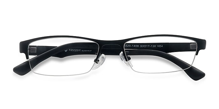 Black 3320 -  Metal Eyeglasses