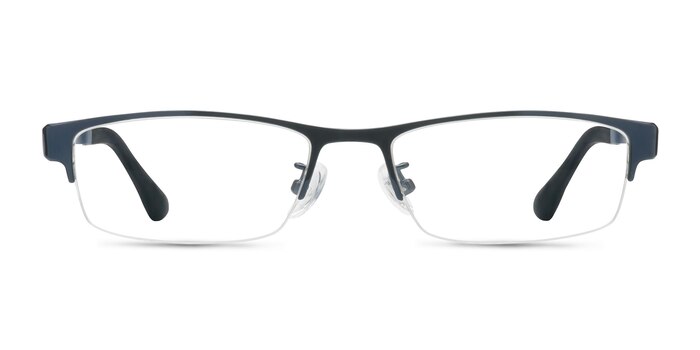 3320 Bleu marine  Métal Montures de lunettes de vue d'EyeBuyDirect