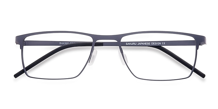 Gray SAK350 -  Metal Eyeglasses