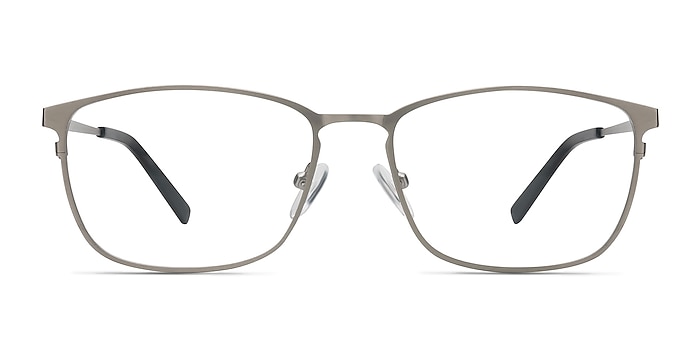 Calm Gunmetal Métal Montures de lunettes de vue d'EyeBuyDirect