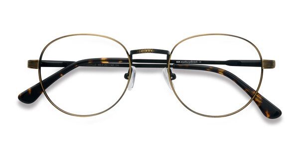 Belleville prescription eyeglasses (Bronze) - 17931 - Eyeglasses Get a cerebral yet trendy look with these Bellevil sku 17931