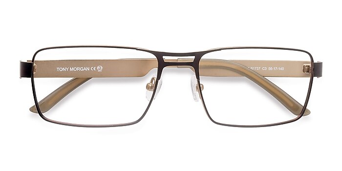 Coffee MOD-B1737 -  Metal Eyeglasses