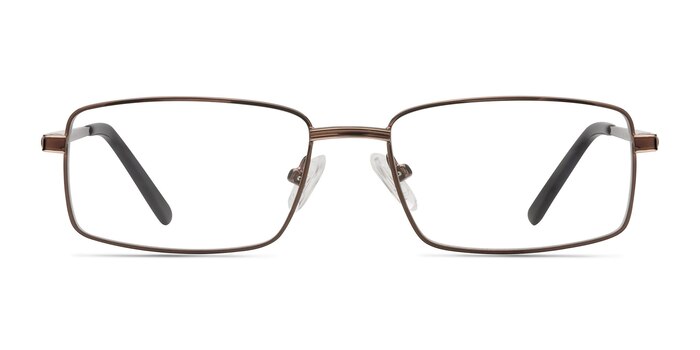Parcel Brown Metal Eyeglass Frames from EyeBuyDirect