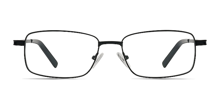 Triality Noir Métal Montures de lunettes de vue d'EyeBuyDirect