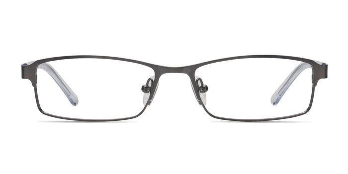 Olsen Gunmetal Metal Eyeglass Frames from EyeBuyDirect