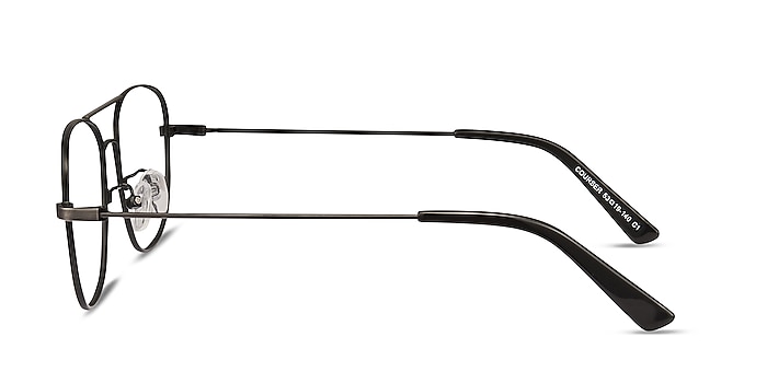 Courser Gunmetal Métal Montures de lunettes de vue d'EyeBuyDirect