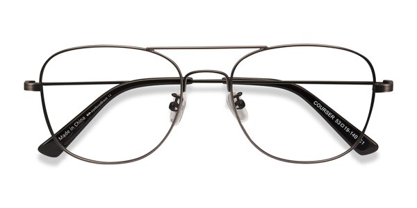 Courser prescription eyeglasses (Gunmetal)