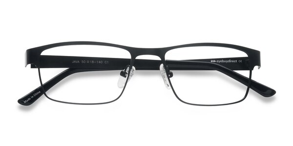 Java prescription eyeglasses (Black)