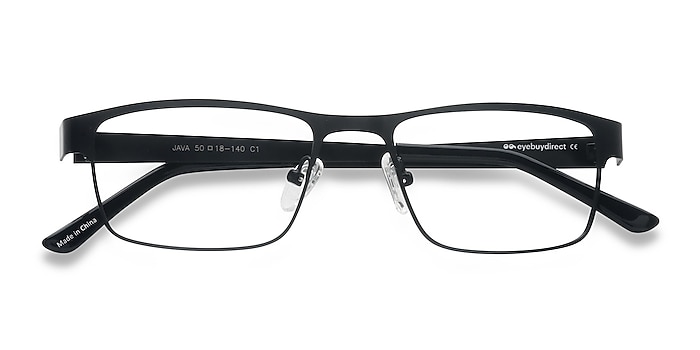 Black Java -  Metal Eyeglasses