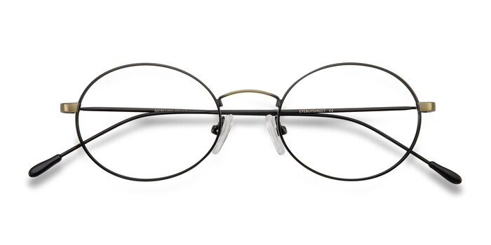 Black Bronze Mercury -  Metal Eyeglasses