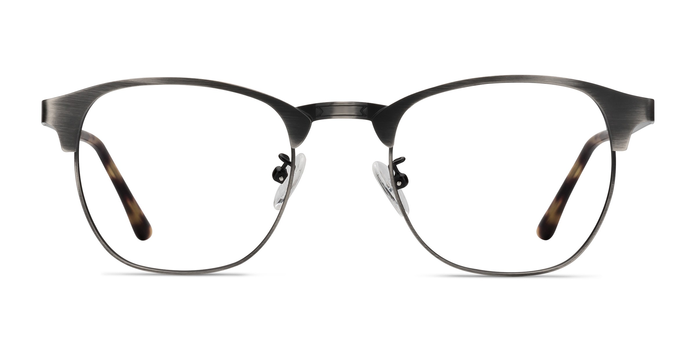 Ferrous Browline Gunmetal Full Rim Eyeglasses | Eyebuydirect