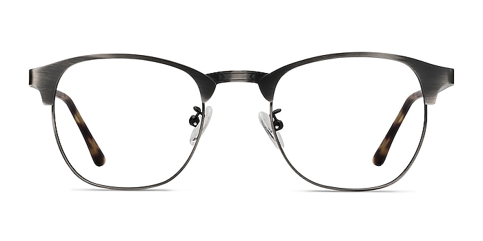 Ferrous Gunmetal Métal Montures de lunettes de vue d'EyeBuyDirect