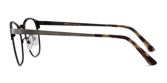 Ferrous Gunmetal Metal Eyeglass Frames from EyeBuyDirect