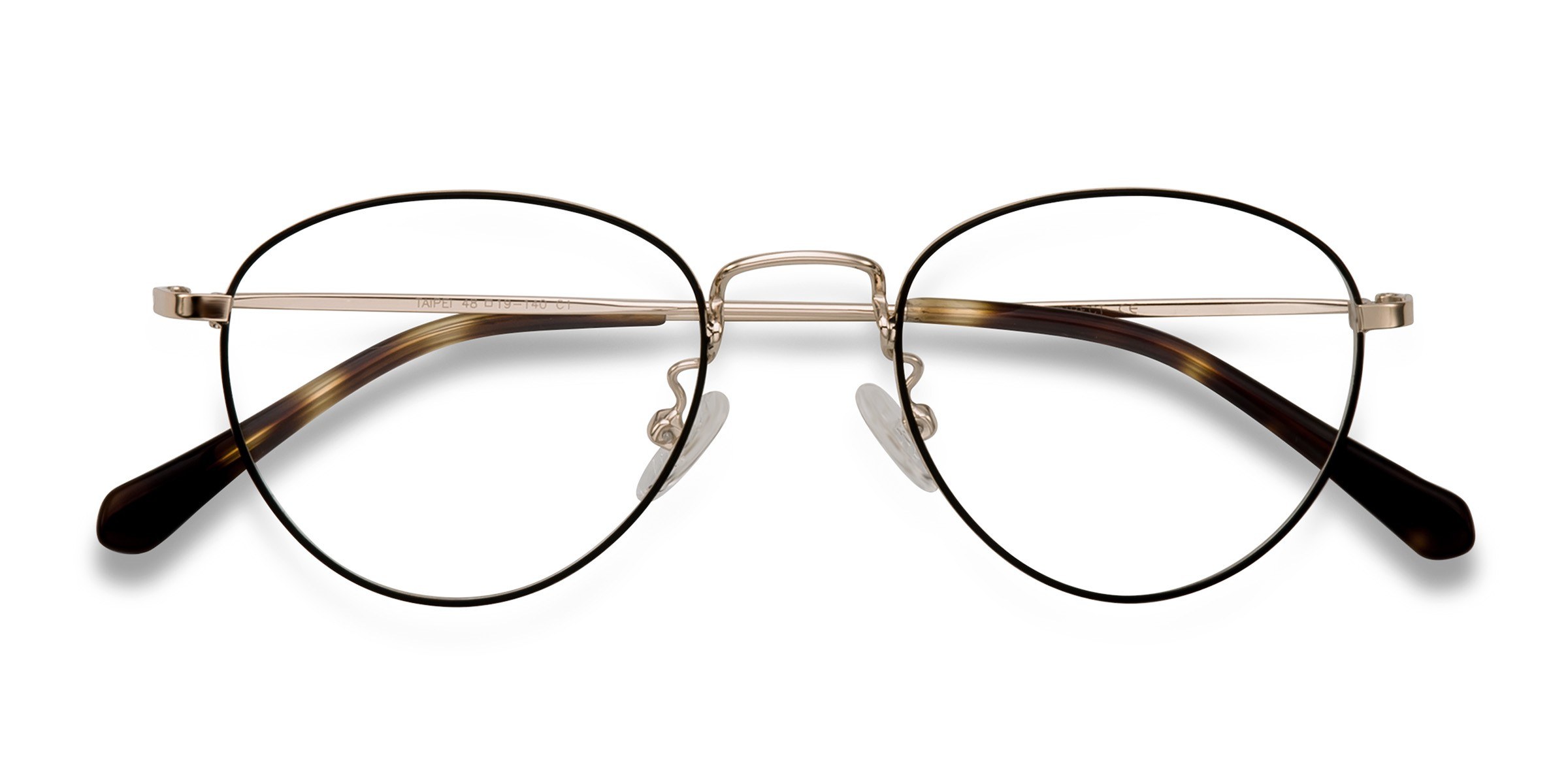 Taipei Round Black Full Rim Eyeglasses | Eyebuydirect