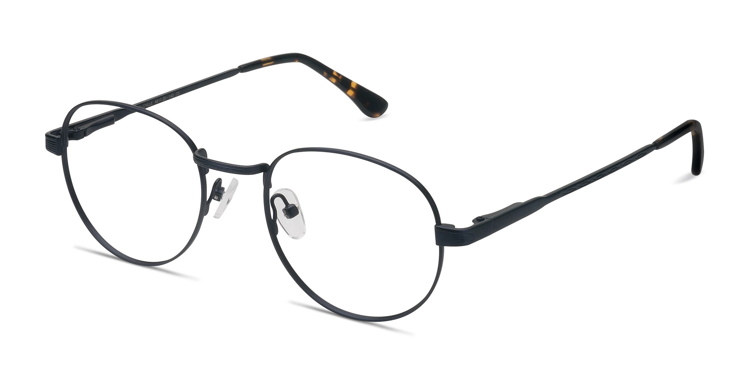 Belleville Oval Navy Full Rim Eyeglasses | Eyebuydirect