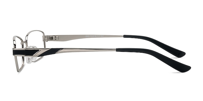 Jean Silver Metal Eyeglass Frames from EyeBuyDirect
