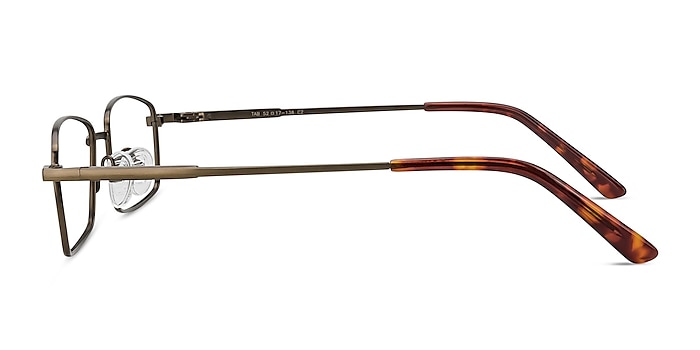Tab Bronze Métal Montures de lunettes de vue d'EyeBuyDirect